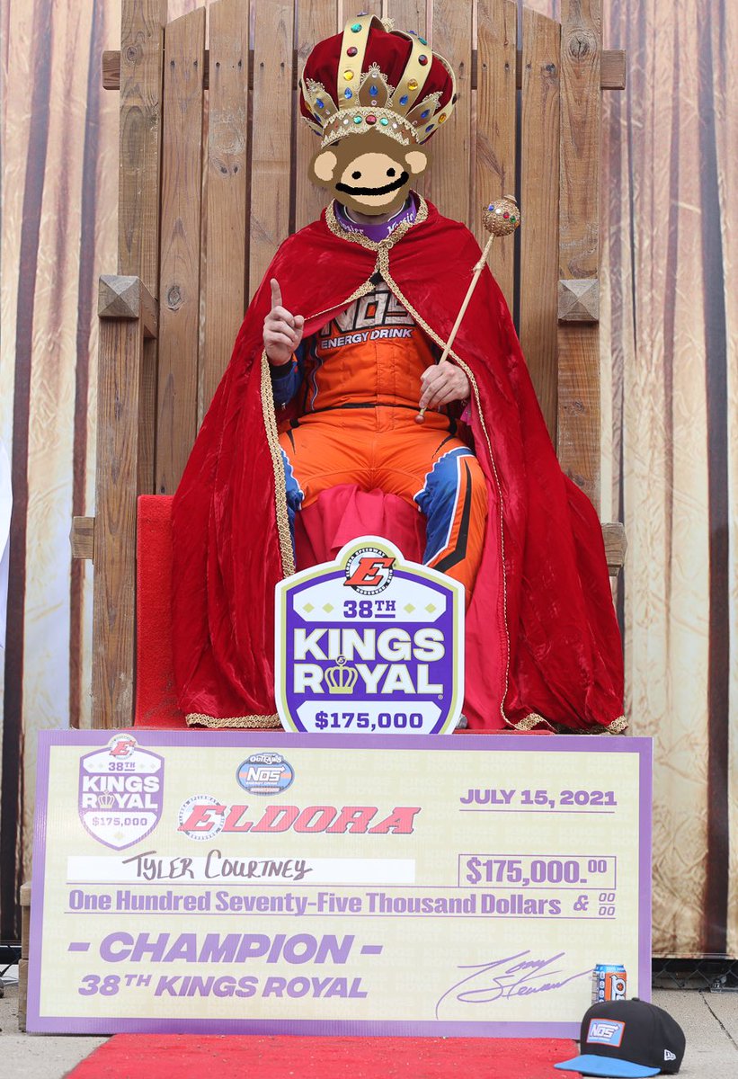 PimpinCourtney's tweet image. Welcome to the world of sprint car racing you puppet fucks. A couple tips for your first time

1. Keep away from the pit lizards (they’re mine)
2. Watch out for a Brady Bacon slide job
3. Kyle Larson is the 🐐
4. Don’t forget who the better King Tyler is

World Peace 🌎☮️