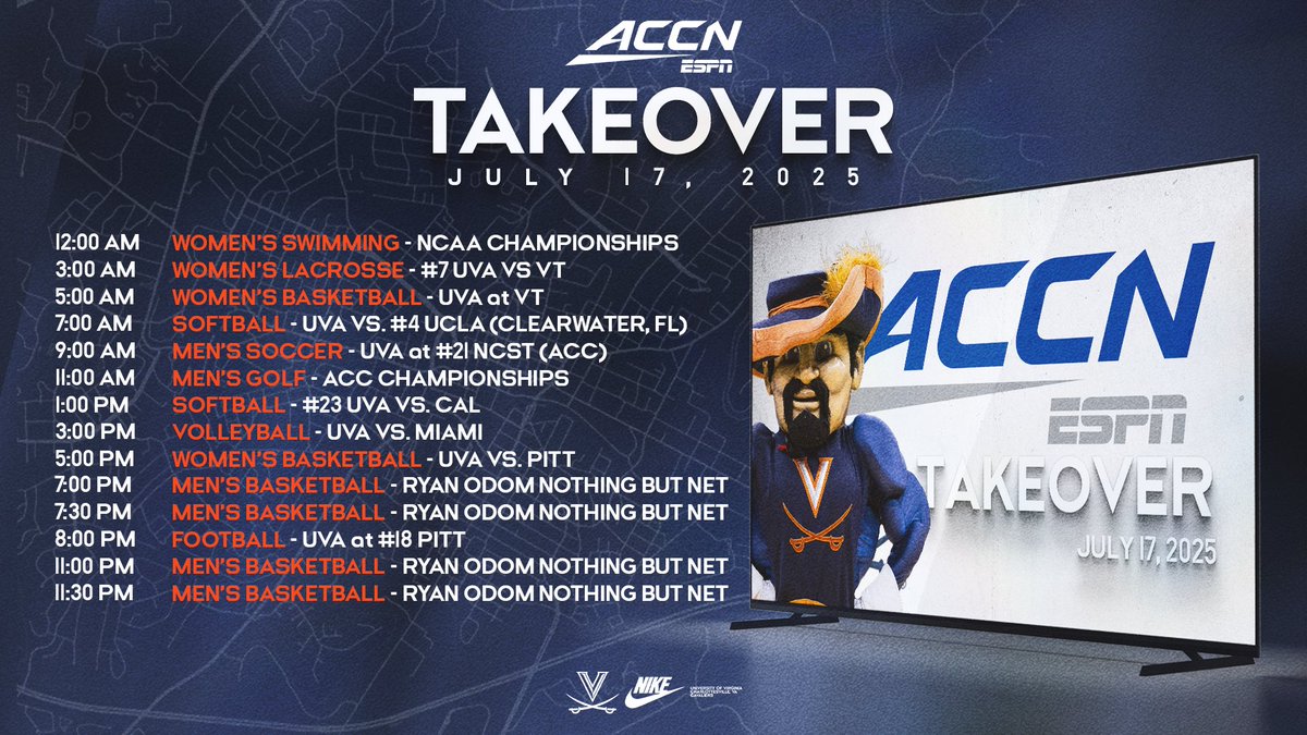 UVASoftball's tweet image. The Hoos take over ACC Network on Thursday and you can catch us ✌️ times!
Our walkoff wins over UCLA and Cal.
#GoHoos | #HoosNext