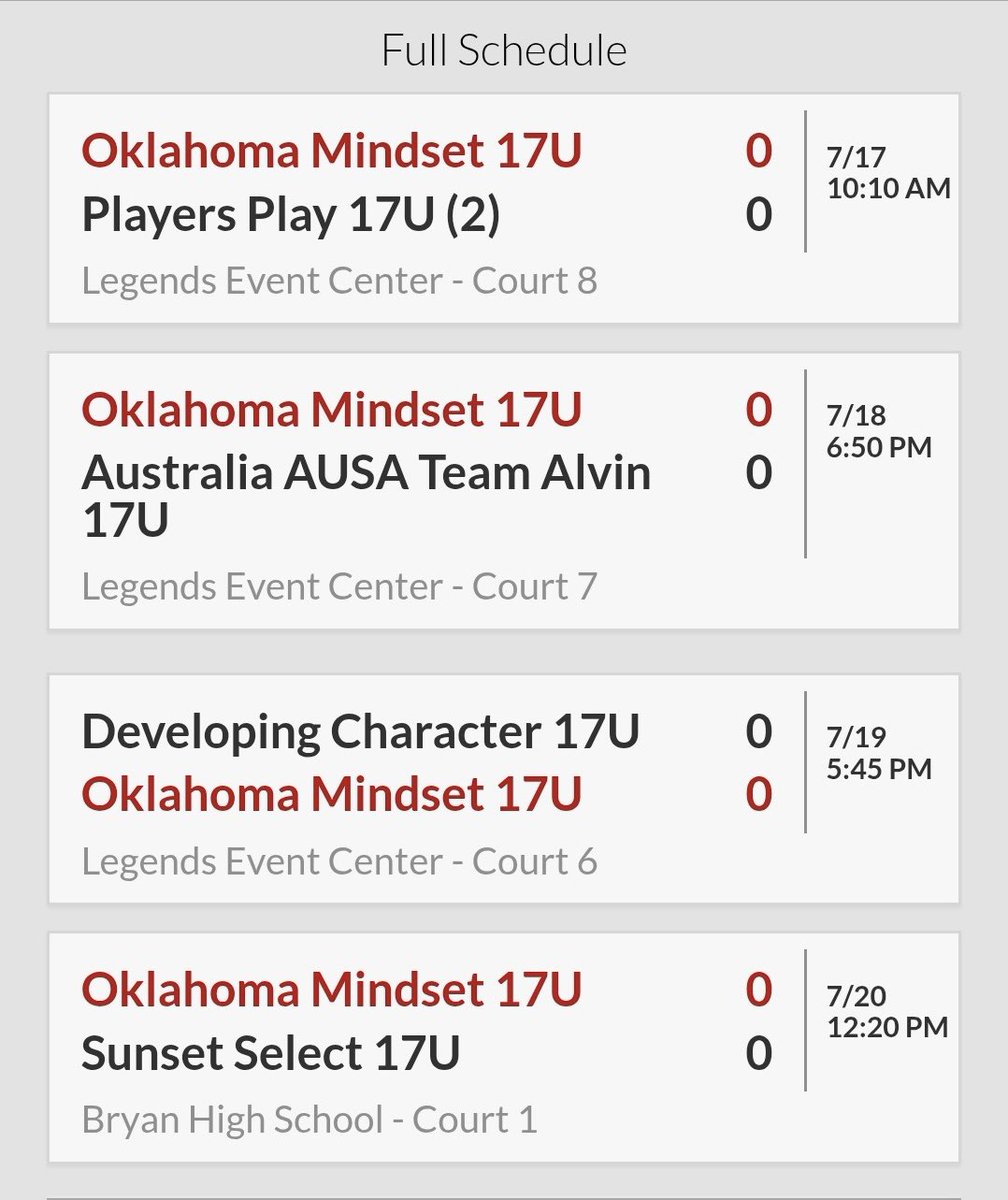 overtime_ace's tweet image. schedule for @NxtProHoops this weekend 4-0 this weekend showing what i can do on the floor 💯💯