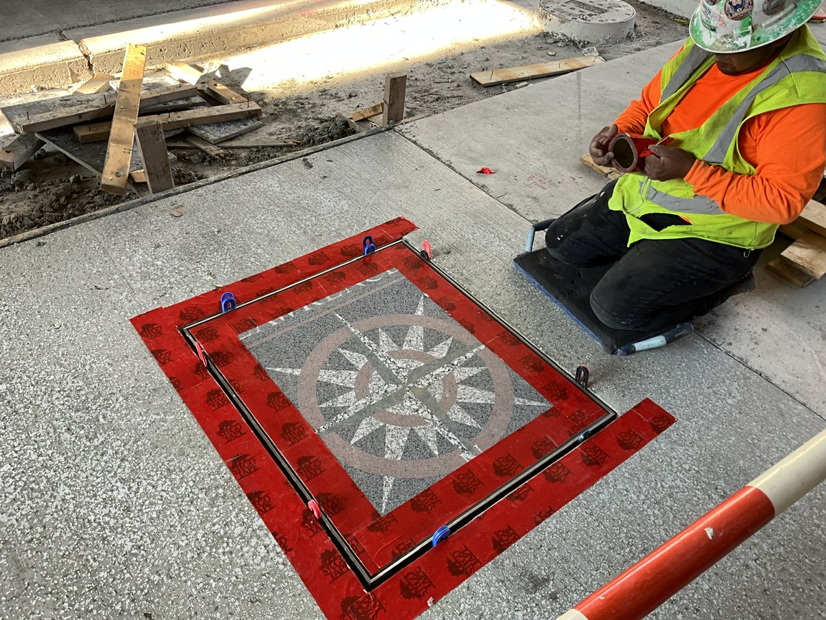 CTARPM's tweet image. Putting on the final touches. We’ll be ready for our close-up July 20, when the Lawrence, Argyle, Berwyn and Bryn Mawr stations officially reopen! 🎉 #CTARPM