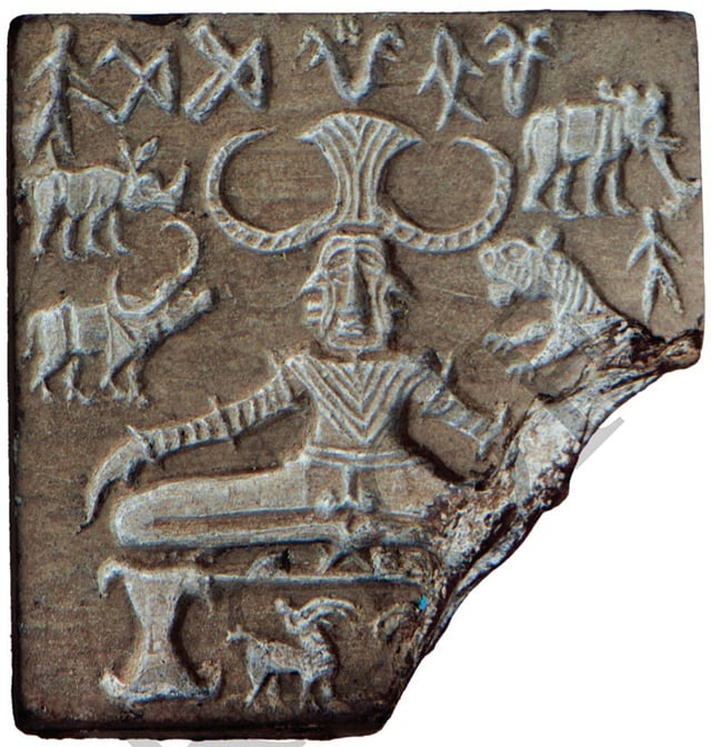 Rtam86418021's tweet image. Proto-Elamite Seal Impressions from Susa (4th millennium BC),Iran featuring a Bull in a Sitting Posture, kinda similar to the so-called "Pashupati" seal of IVC.
