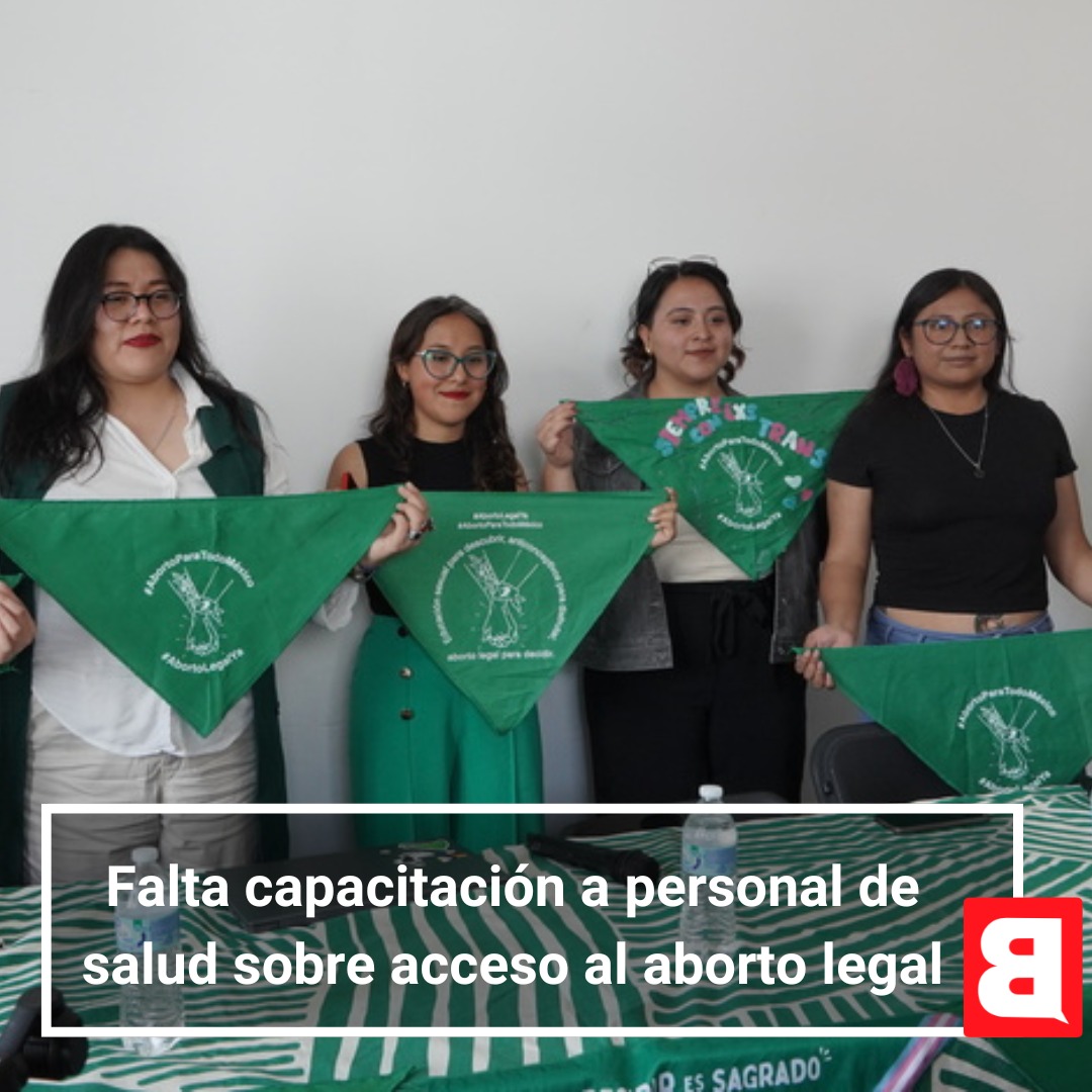 ladobemx's tweet image. A un año de la despenalización en Puebla, integrantes de la Campaña por el aborto legal señalaron que las mujeres y personas gestantes que acuden al IMSS reciben información incompleta y se intenta convencerles de que no interrumpan su embarazo ➡ladobe.com.mx/2025/07/falta-…