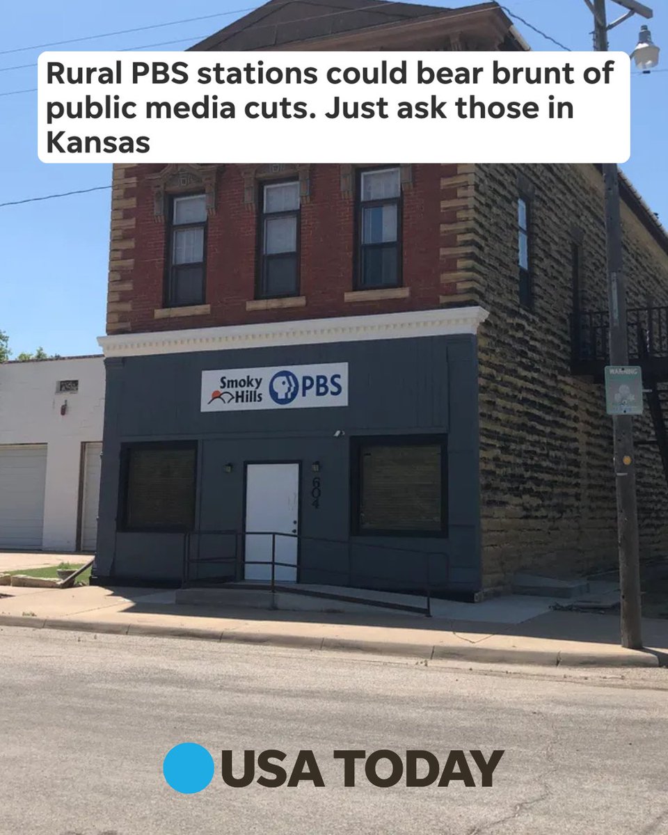 SenGillibrand's tweet image. For decades, Americans have turned to public broadcasting for life-saving weather alerts, educational programs for their kids, and news updates about their local community.
This rescissions package is an attack on services that millions of rural Americans rely on, and I'm…