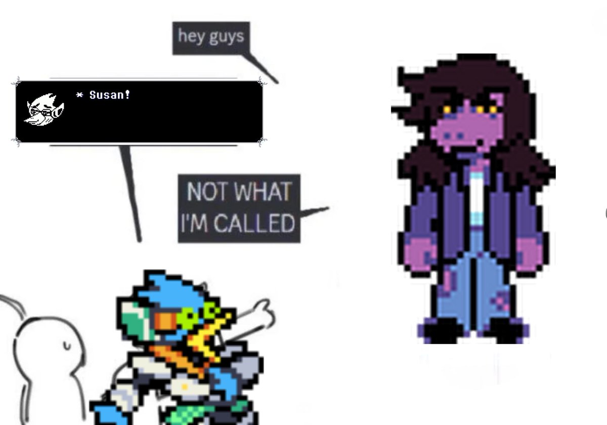 Profmil1's tweet photo. #DELTARUNE https://t.co/5S5EV2Mngg