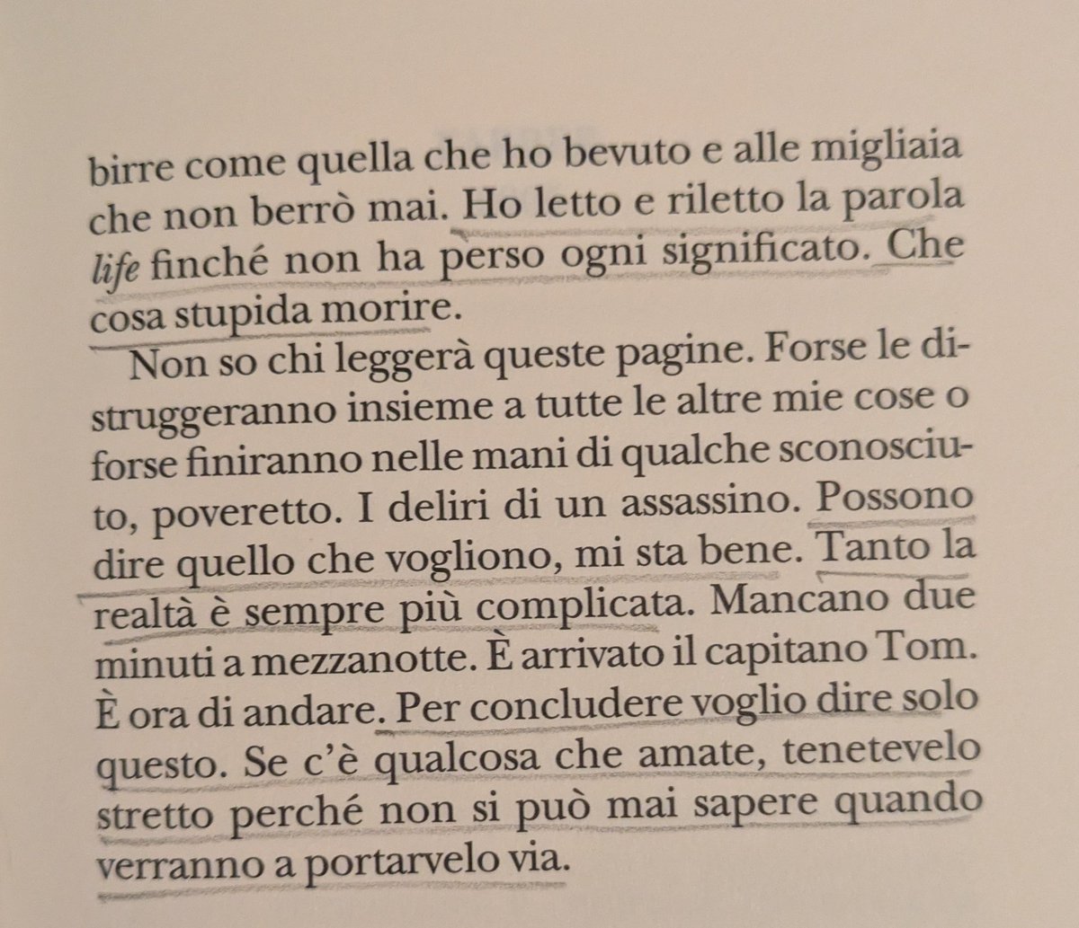 Tanto la realtà è sempre più complicata. 

(Michael Bible, L'ultima cosa bella sulla faccia della terra)