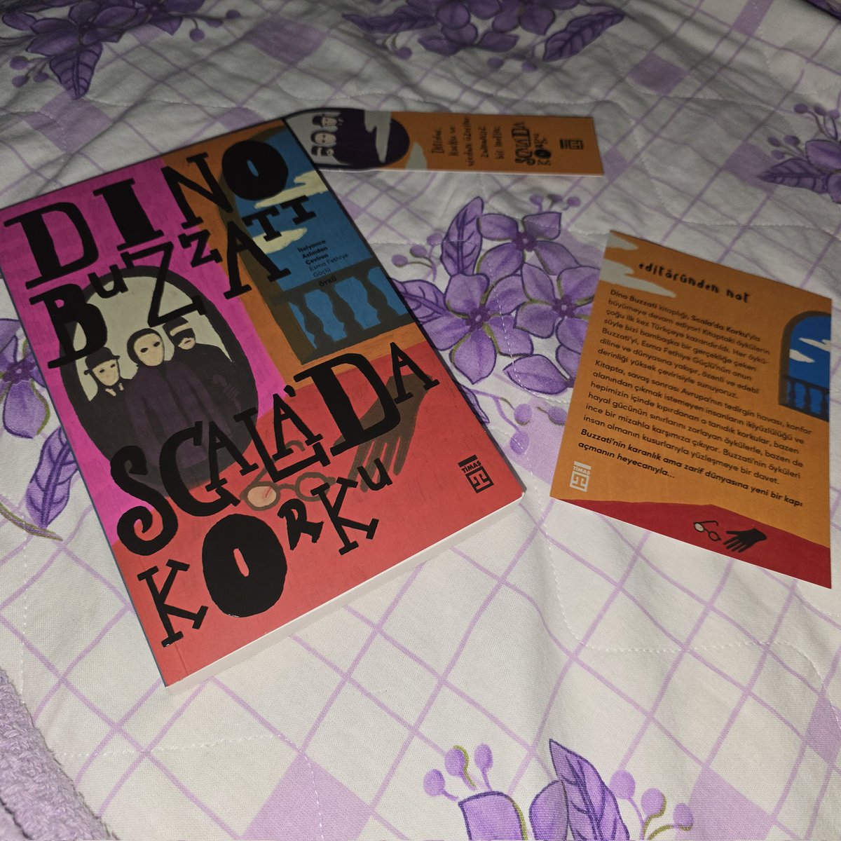 Dino Buzzatı
Scala'da korku
<a href="/timasyayingrubu/">Timaş Yayın Grubu</a> 
<a href="/timasdunyaedb/">Timaş Dünya Edebiyatı</a>