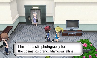 Maybe she's born with it, maybe it's Mamoswinelline