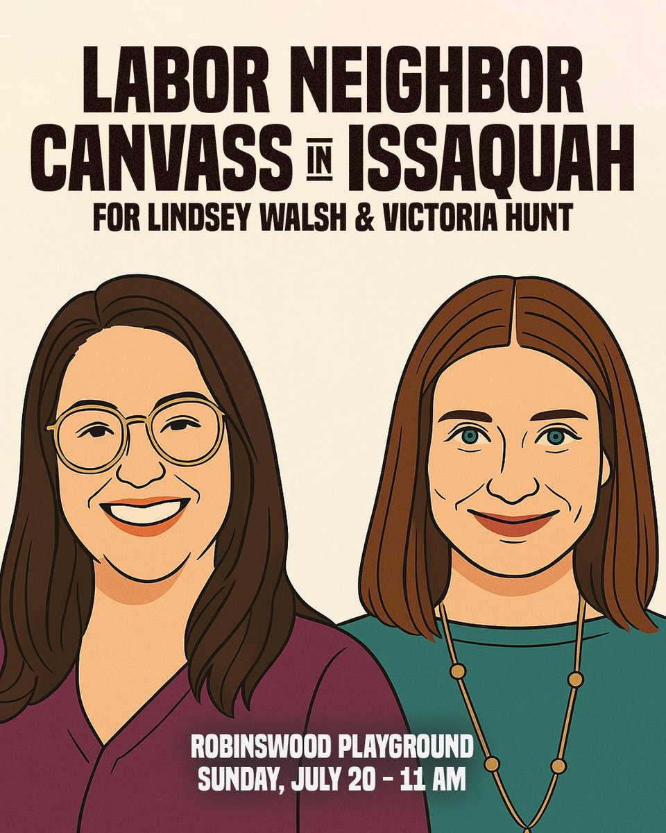 MLKLabor's tweet image. It's time to knock some doors! 🚪✊
Join us and the @WAAFLCIO this SUNDAY at Robinswood Park in Bellevue at 11 am for a Labor Neighbor Canvass in the 5th and 48th LDs.