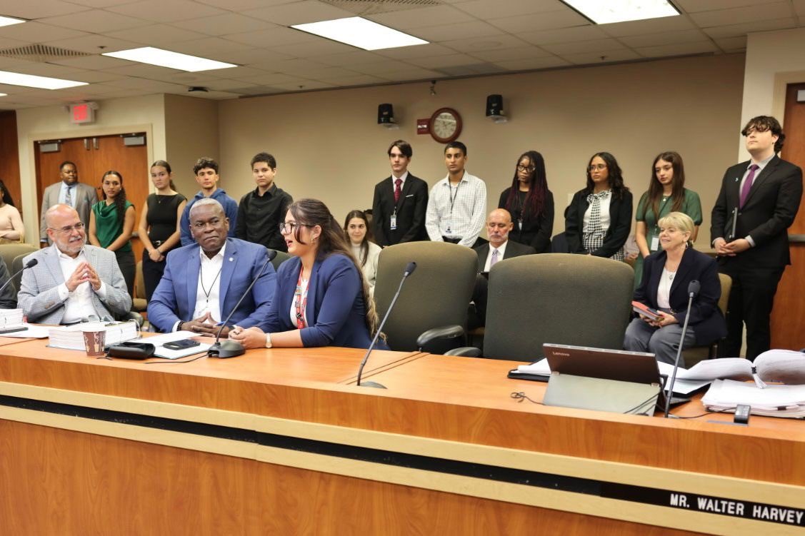 SuptDotres's tweet image. Grateful for the insight and collaboration during today’s impactful @MDCPS Board Committee meeting. A special thank you to Mr. Luis Diaz, our Chief Operating Officer, for his steady leadership and commitment to operational excellence that keeps our schools moving forward.…