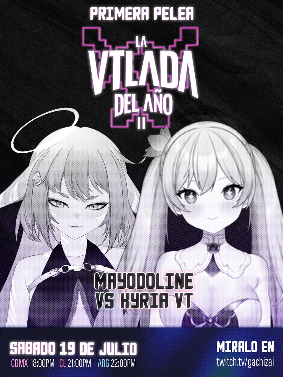 GachiZai's tweet image. 👾𝗦𝘂𝗻𝘀𝗵𝗶𝗻𝗲 𝗜𝘀𝗹𝗮𝗻𝗱 𝟮 🌴
¡Primerá pelea de la Vtlada de #SunshineIsland! 🥊💥🥊
🦈💫 @mayodoline
VS
🌺🌞 @KyriaVtuber
La tiburona mas temible del server (Porque lo bugea) contra la ̷c̷a̷b̷a̷l̷l̷a̷ flor mas impredecible de todas. ¿Quien crees que ganará? 🎊