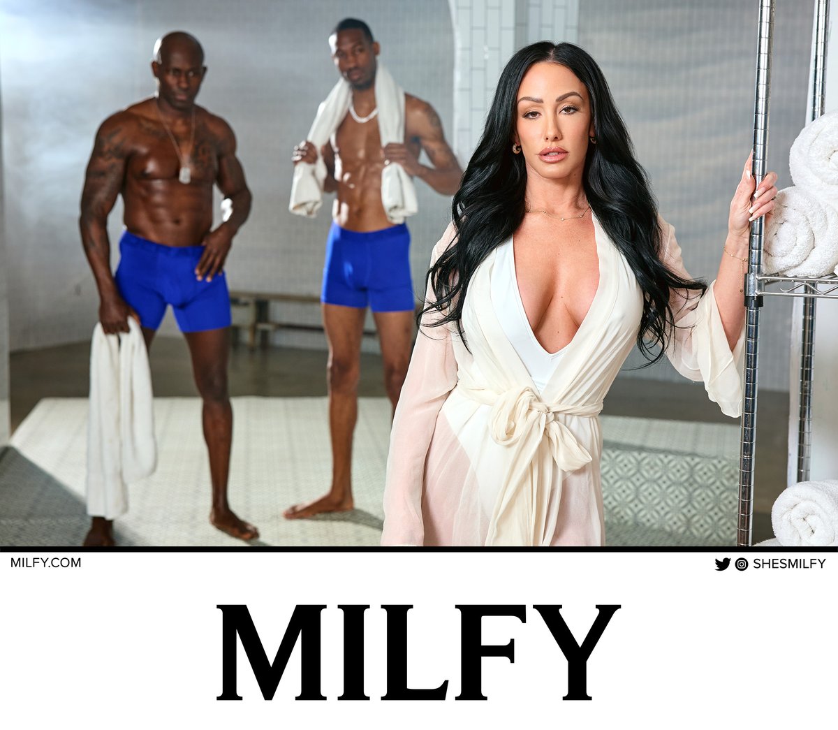 MILFY (@shesmilfy) on Twitter photo The gym was closed for training... but she still got a full workout
Starring <a href="/jenwhitexxx/">Jennifer White</a>
Featuring <a href="/H0llywoodCash/">Hollywood Cash</a> x <a href="/sheemthedream23/">SheemTheDream</a>
Watch Now vxn.link/GymBabe The gym was closed for training... but she still got a full workout
Starring <a href="/jenwhitexxx/">Jennifer White</a>
Featuring <a href="/H0llywoodCash/">Hollywood Cash</a> x <a href="/sheemthedream23/">SheemTheDream</a>
Watch Now vxn.link/GymBabe