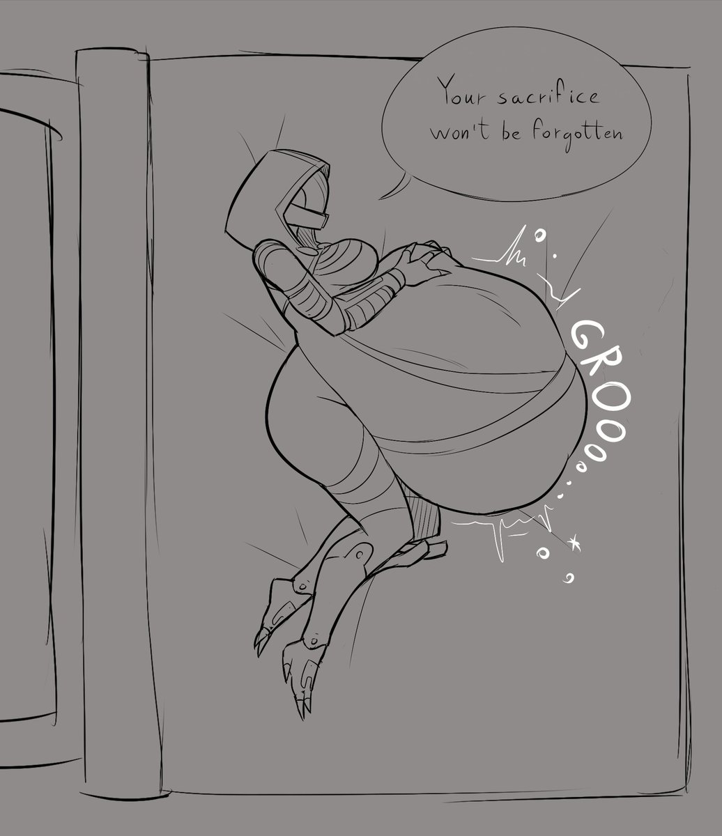 CrocsScalie's tweet image. here some tali vore comm