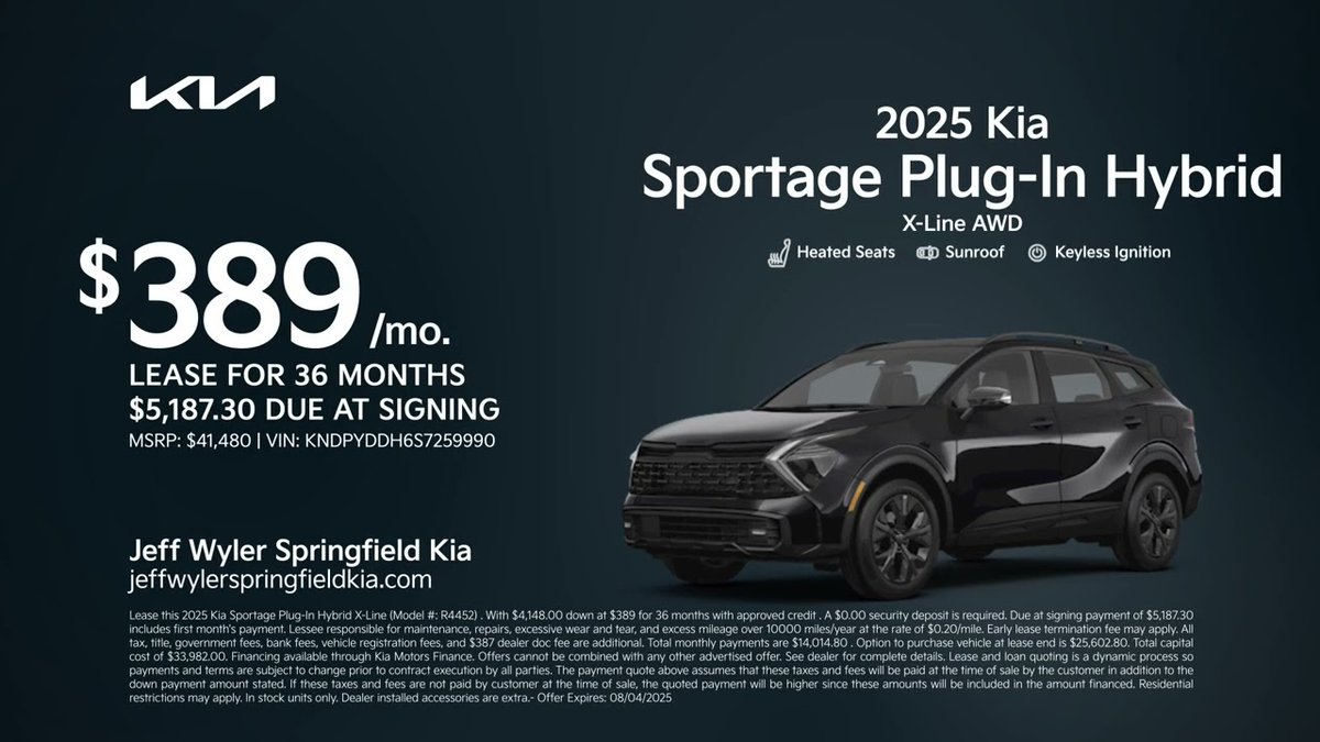 evshift's tweet photo. #Kia #Sportage Plug-In #Hybrid 07/10/2025 ...
https://t.co/JNzCa1jRRF
#ElectricCars #ElectricVehicles #EV #Hybrids #PluginHybrids https://t.co/KYdrcC1oKs