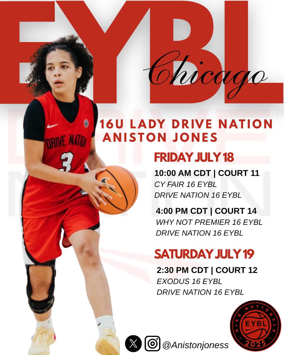 Last session!!
Ready for business and to show everyone what I got
Hope I see you there🫣
#eybl #road2chi #drivenation #nextup