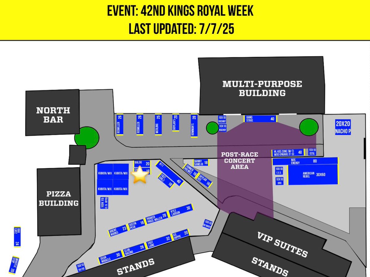 ShopCoreyDay's tweet image. Fans, we are located in the Fan Zone @EldoraSpeedway behind turns 3 & 4