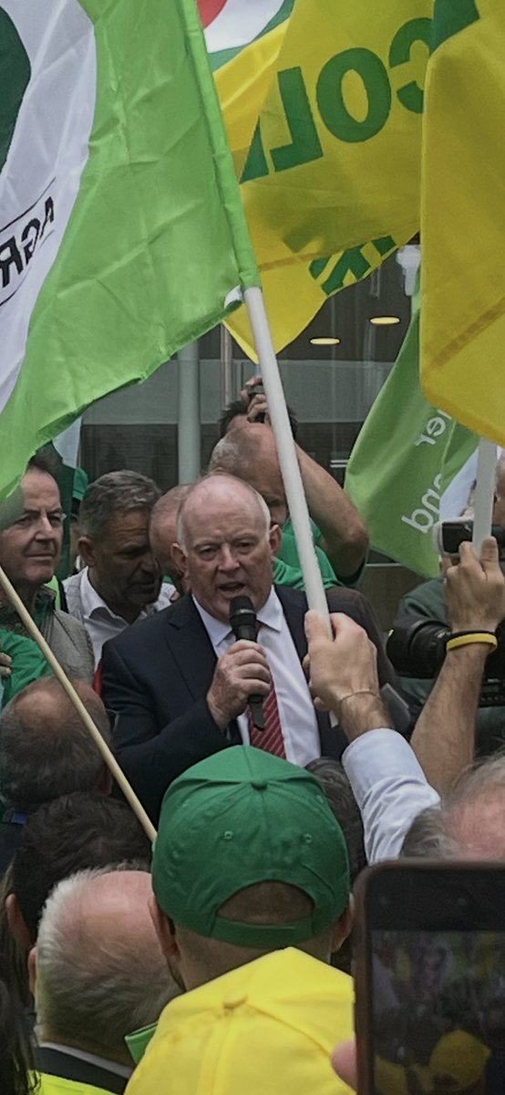 Joe Healy (@joehealyfarmer) on Twitter photo In Brussels today Calling for the CAP budget to be ringfenced and properly funded <a href="/IFAmedia/">Irish Farmers' Association</a> President Francie Gorman In Brussels today Calling for the CAP budget to be ringfenced and properly funded <a href="/IFAmedia/">Irish Farmers' Association</a> President Francie Gorman