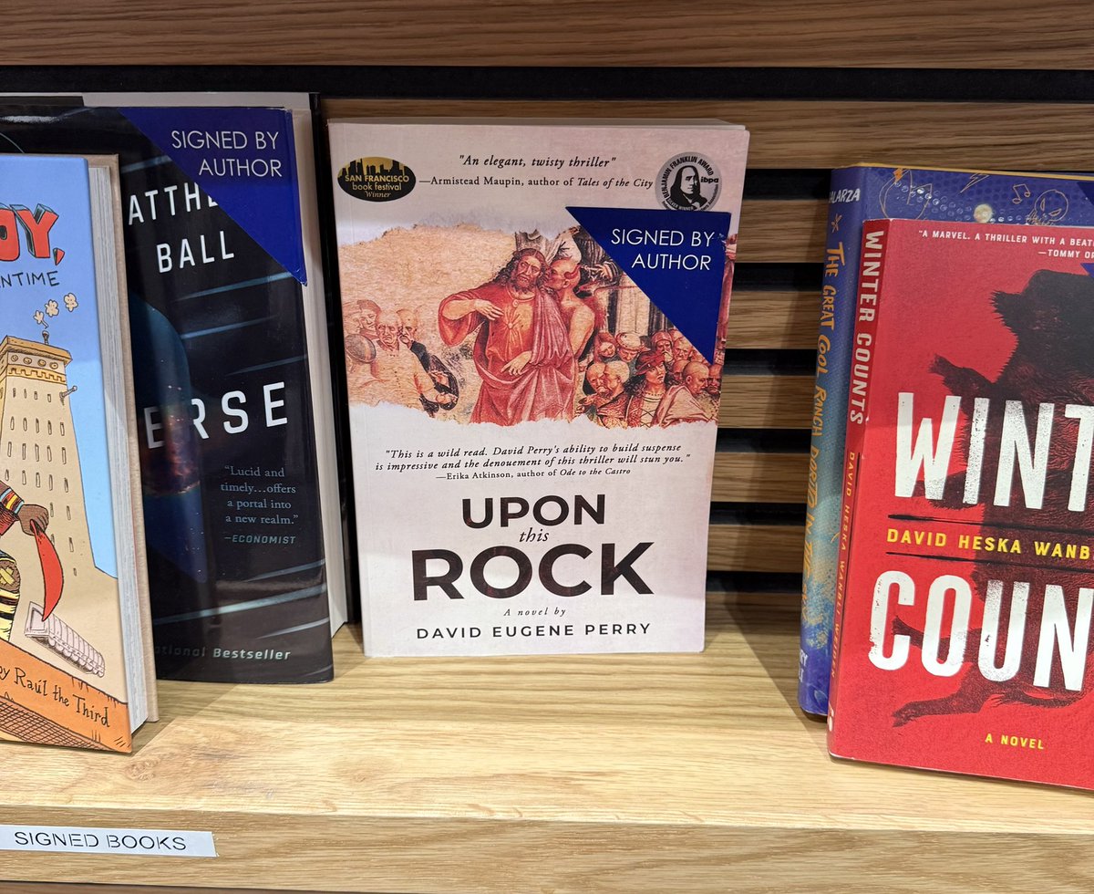 Upon This Rock: A novel by David Eugene Perry tweet media