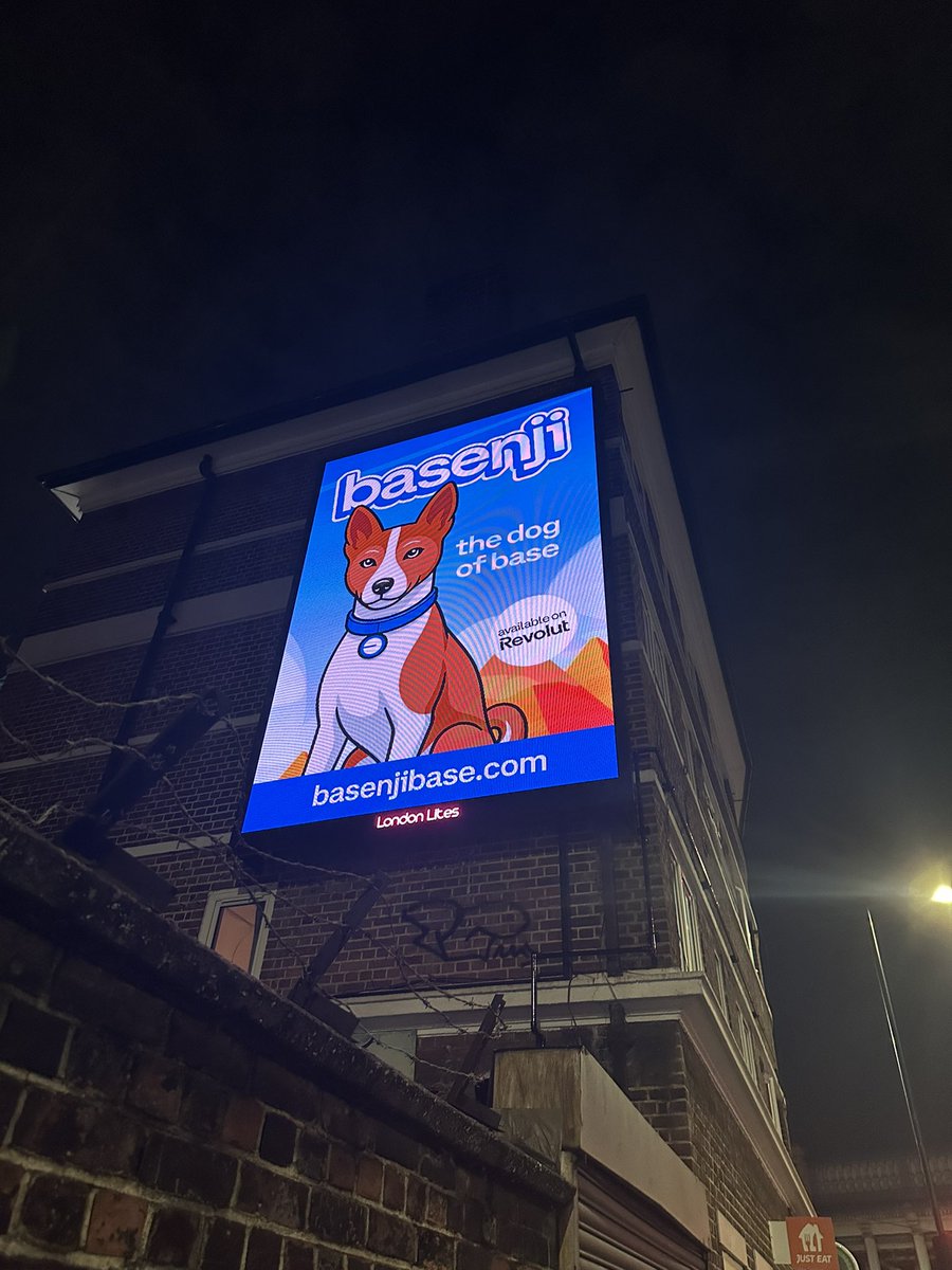 teddyeddy_io's tweet photo. @Basenjiofficial @base First one spotted at Tower Bridge! $BENJI London takeover https://t.co/pCOJbARFkE