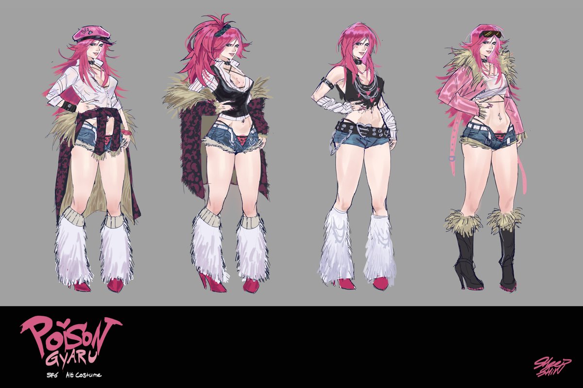 Poison Street Fighter 6 Fandesign