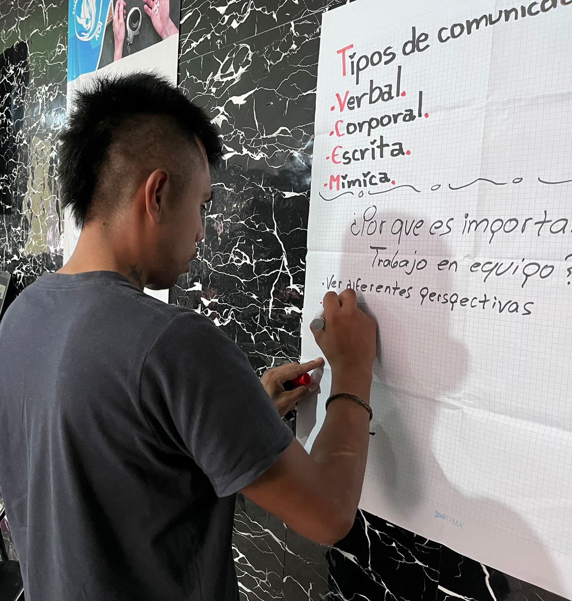 insade_ac's tweet image. ¡JuventudES Queretanas Emprendiendo en Libertad comenzó!

Iniciamos con talleres de contención emocional y de cocina como base para su autoempleabilidad y reinserción.

Gracias a @changexhq y Amazon por creer en las segundas oportunidades a través del Fondo #AWSInCommunities