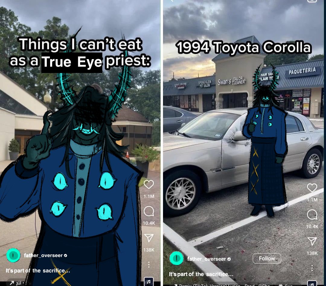 Overseer’s life is difficult .. #phightingart