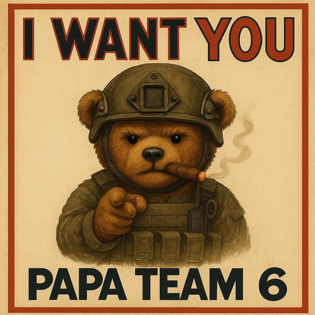 ForTheDadsPod's tweet image. ATTENTION PAPA TEAM 6
Midweek role call. How are the troops feeling?
Have a war story from this week? Drop it in the comment. Let's regroup for the end-of-week push 💪