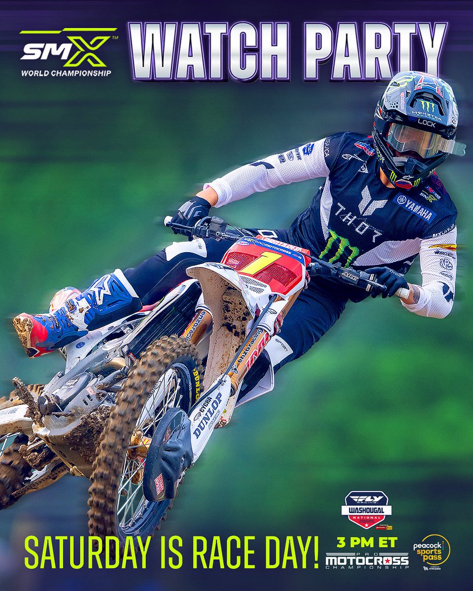 Another <a href="/supermotocross/">SuperMotocross</a> Watch Party is coming to our neck of the woods‼️ Join us this weekend at <a href="/primantibros/">Primanti Bros</a> Suncrest Town Center in Morgantown, WV to catch the Washougal National airing live at 3pmET

Visit primantibros.com/promotions for more info!