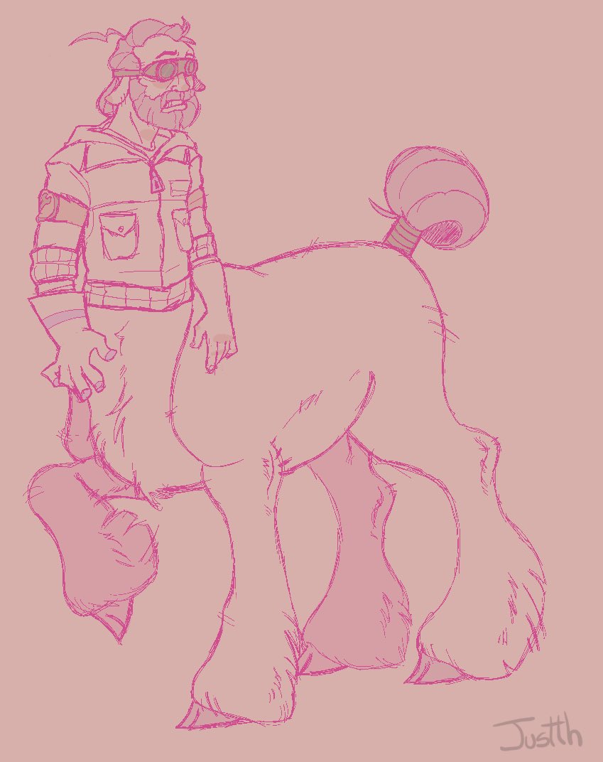 _BigDumbass__'s tweet image. HEYHEY HPPY BIRTHDAY TO MY BFF @toimagrek I made his grumpy old man a centaur bcs I love having fun with his ocs,,, TKM &lt;3
-
-
-
-
#TeamFortress2 #TF2 #tf2engineer #sketchart