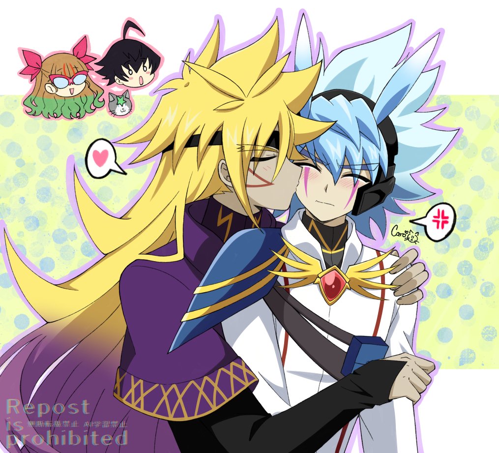 _NadeKirby's tweet image. Deleted scene from episode 140 (?) (that&apos;s why Yuhi doesn&apos;t appear)

Don&apos;t get angry again, Yudias 👊😤

#YGO #GORUSH