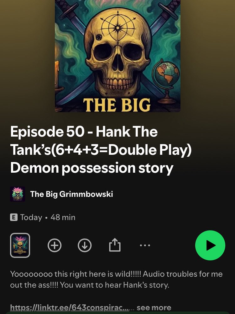 Newest Episode. Would love to do a part 2 with Hank and <a href="/OccultFriends/">The Occult Rejects</a> about exorcisms and the Catholic Church