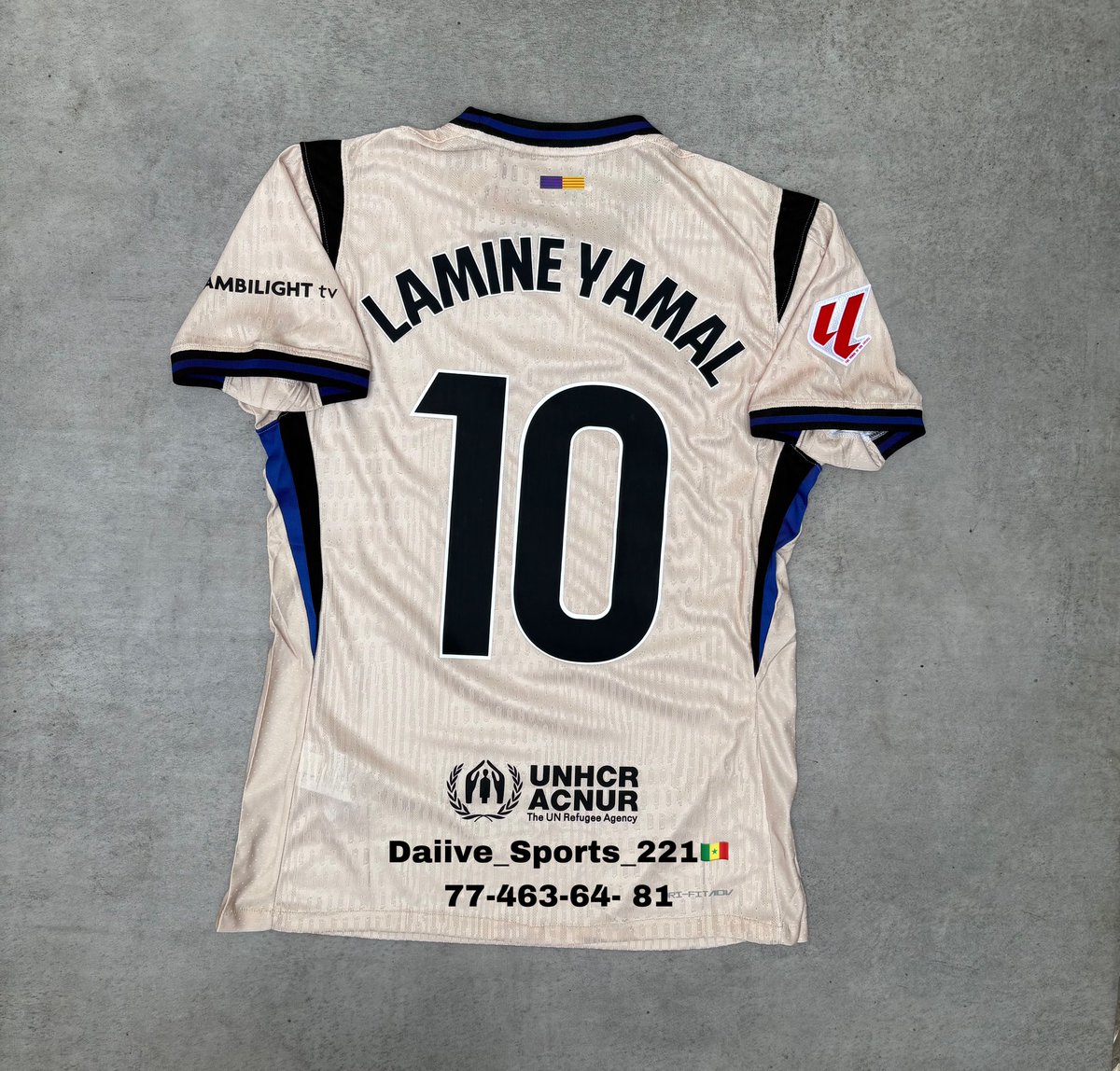 Galsen_Sports_221🇸🇳(Daiive_Sports 221🇸🇳) (@galsensport221) on Twitter photo 🚨 Jeu Concours 🚨
🎁 Tentez de gagner un maillot de Lamine Yamal.
Pour participer c’est simple:
1 - Follow <a href="/GalsenSport221/">Galsen_Sports_221🇸🇳(Daiive_Sports 221🇸🇳)</a>
2 - Fav + Rt ce tweet
3 - Cite ce tweet
Fin du jeu Demain 22h
Bonne chance à tous 🙏🏾♥️ 🚨 Jeu Concours 🚨
🎁 Tentez de gagner un maillot de Lamine Yamal.
Pour participer c’est simple:
1 - Follow <a href="/GalsenSport221/">Galsen_Sports_221🇸🇳(Daiive_Sports 221🇸🇳)</a>
2 - Fav + Rt ce tweet
3 - Cite ce tweet
Fin du jeu Demain 22h
Bonne chance à tous 🙏🏾♥️