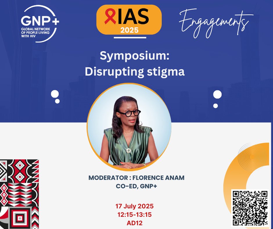 gnpplus's tweet image. Powerful few days in Kigali, and @gnpplus is honoured to have engaged in various sessions in the conference. As the #IAS2025 ends, please join our co-ed @floriako as she moderates the Symposium: Disrupting Stigma.
@iasociety @ICWEastAfrica @SboNkosiZA @UNITAID @rrpplus…