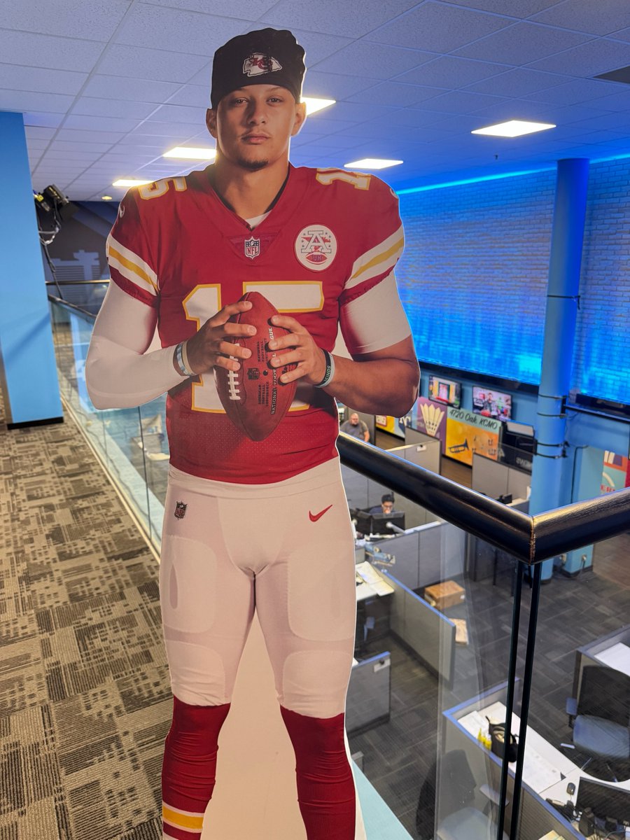 Your home of the CHIEFS &amp; cutout Patrick are excited about training camp coverage starting Sunday @kshb41 @chiefs🏈❤️🏟️. Do you plan to visit training camp in St. Joe? Full team practice starts Tuesday.