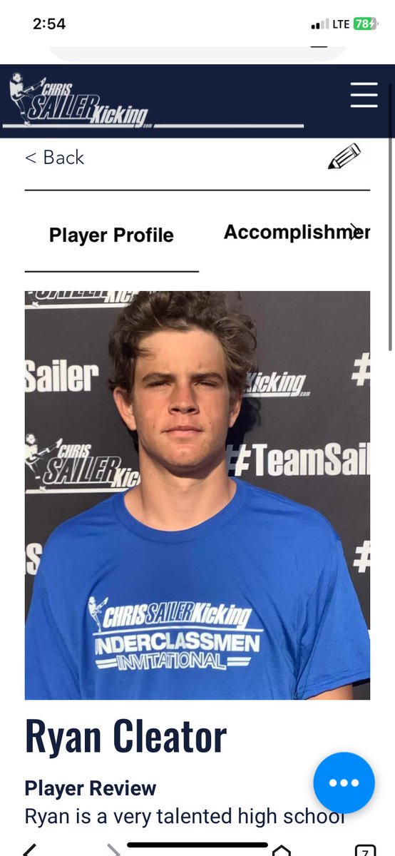 RyanCleator3's tweet image. After a great Underclassmen invitational with @Chris_Sailer I have been ranked as a 4.5 star kicker and a 4 star punter.
@NewGenKicking @ThePuntFactory @CSKRECRUITING @PointLomaFB @CoachPricePL @kt_recruiting