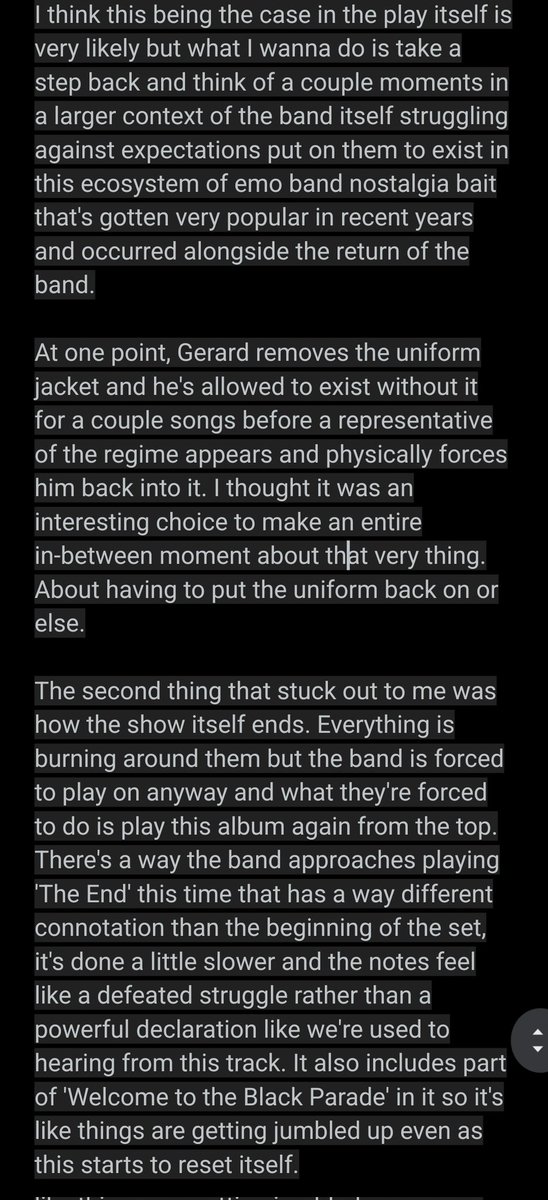 Kiki || MCR Tour Spoilers tweet media