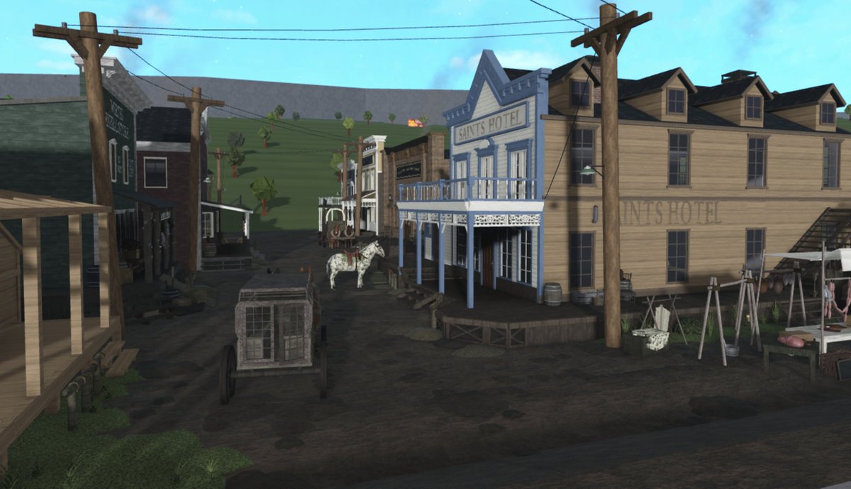 uh hey guys... its been a while,  i got kinda addicted to red dead redemption this year😭 So, I decided to recreate 3 towns in bloxburg! (yes the addiction is that bad lol), theres more details and pictures below😼 #bloxburg #bloxburgbuilds #RedDeadRedemption