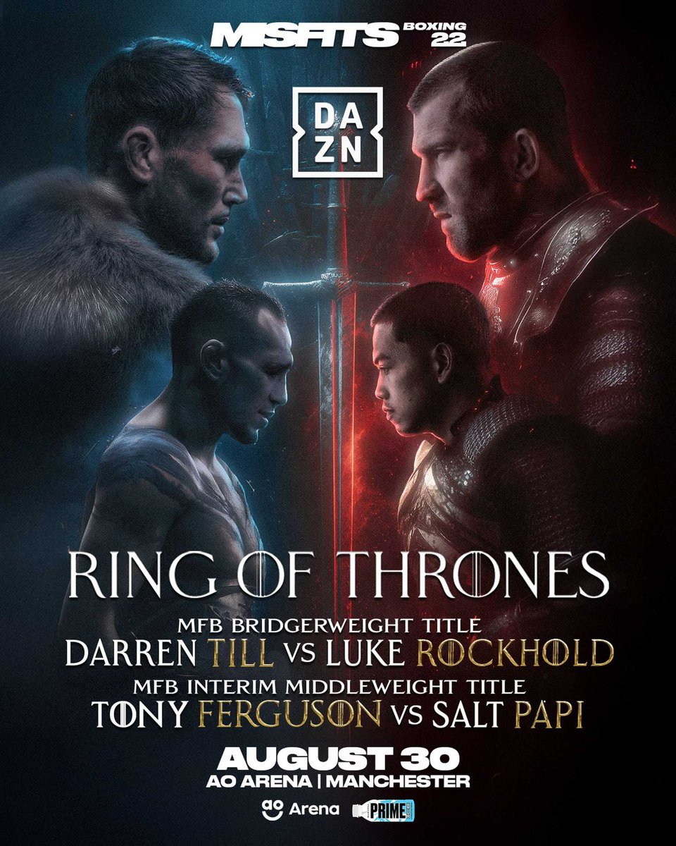 LukeRockhold's tweet image. Get your tea and crumpets. We taking over Manchester @MisfitsBoxing @MF_DAZNXSeries