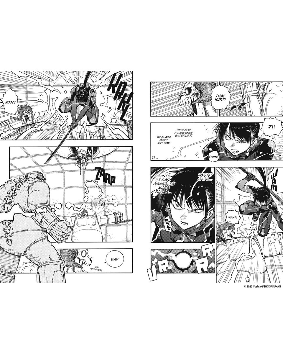 VIZMedia's tweet photo. Her job’s a joke, she’s broke, and it all changes one day after an alien abduction! Sumire awakens with a grotesque arm replacement and a bloodthirsty mental parasite demanding to wipe out humanity 😳

Pre-order Rai Rai Rai, Vol. 1: https://t.co/HrJR2anWTn https://t.co/pFne2sih4j
