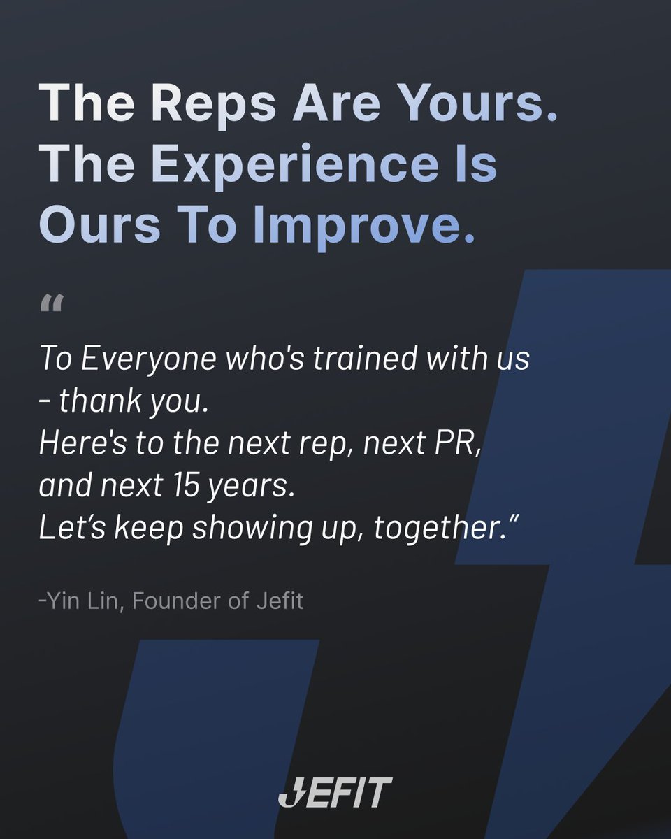 Jefit tweet media