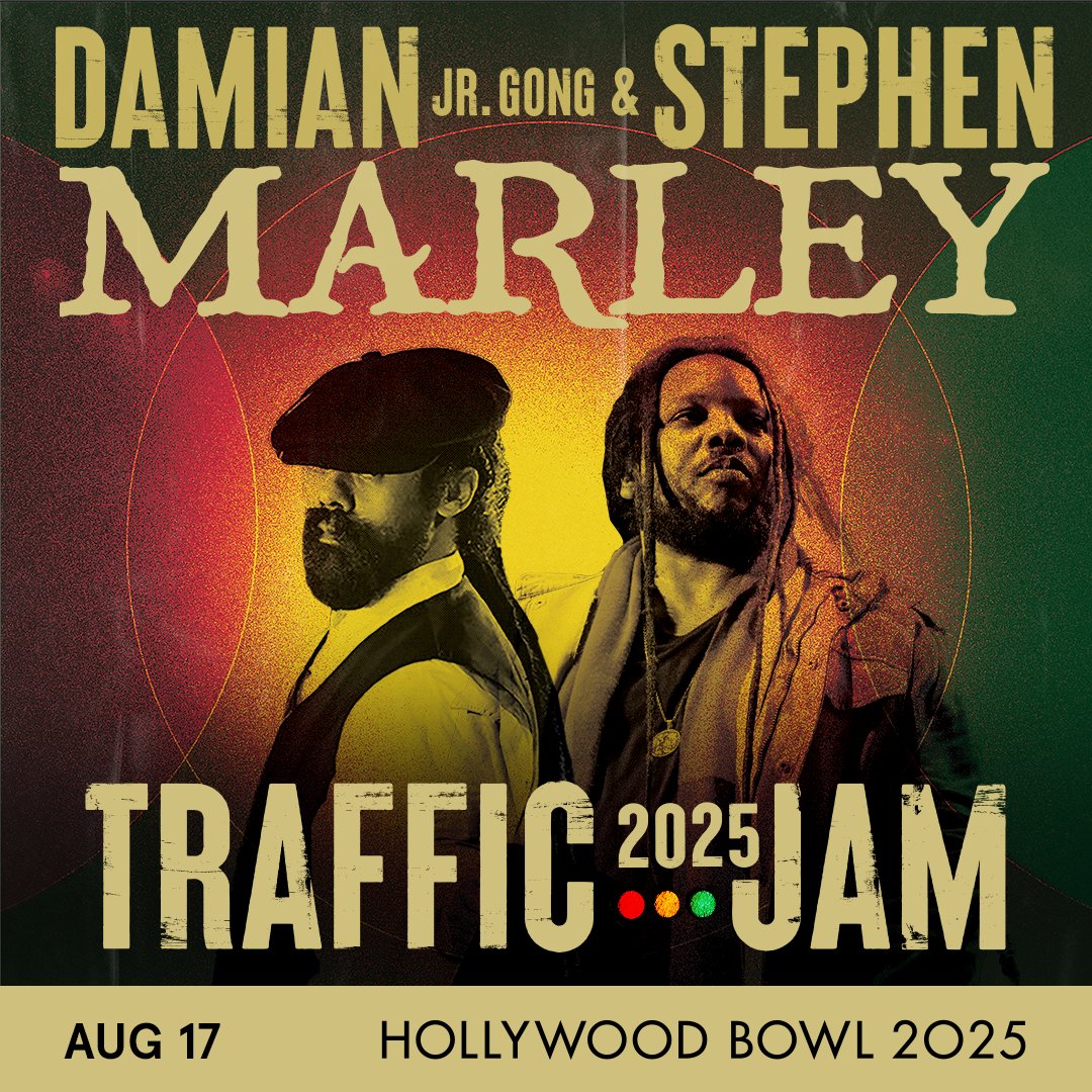 amoebamusic's tweet image. We're giving away two pairs of tickets to Reggae Night XXIII at the @HollywoodBowl featuring performances by @damianmarley and @stephenmarley on Sunday, August 17th! Part of the @kcrw festival. 💚💛❤️

Repost and follow us to win. We'll announce two winners at 3PM PT on July 17.