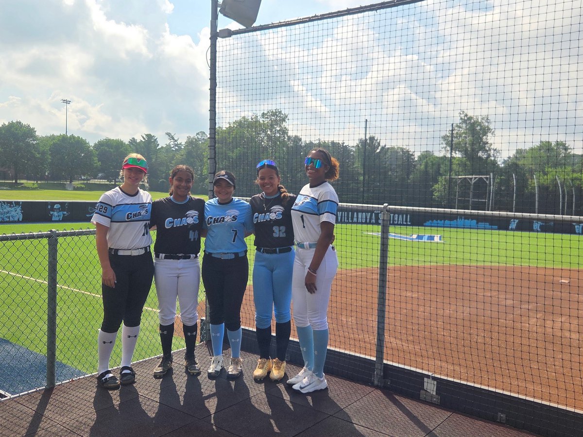 Had a lot of fun <a href="/VUSoftball/">Villanova Softball</a> camp. Got to play with a bunch of players from all over and some of my Chaos friends