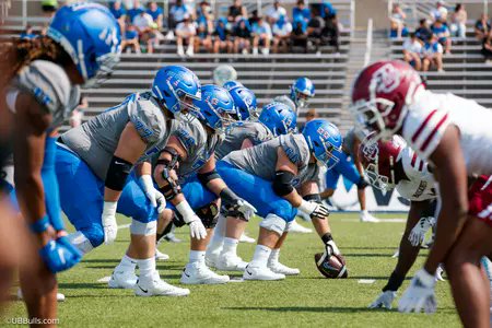 Rico Rico (@ricoknowstiktok) on Twitter photo Evaluating starting OL position groups across the entire FBS. I got to Ball State and I was impressed. Then I evaluated Bowling Green and thought, "this is the best OL in the MAC..."
Then I got to the Buffalo Bulls!
That Offensive Line is LOADED!!!
<a href="/UBFootball/">UB Football</a> <a href="/UBAthletics/">UB Athletics</a> Evaluating starting OL position groups across the entire FBS. I got to Ball State and I was impressed. Then I evaluated Bowling Green and thought, "this is the best OL in the MAC..."
Then I got to the Buffalo Bulls!
That Offensive Line is LOADED!!!
<a href="/UBFootball/">UB Football</a> <a href="/UBAthletics/">UB Athletics</a>