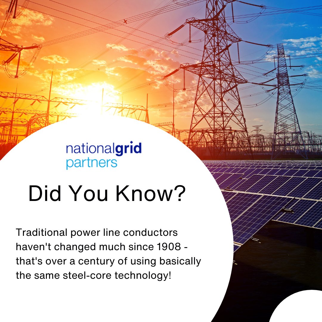 National Grid Partners (@ngpartners_) on Twitter photo Our portfolio company <a href="/tsconductorcorp/">TS Conductor</a> is changing the game. Their AECC (Aluminum Encapsulated Carbon Core) technology can double or triple transmission capacity on existing towers. It's like upgrading from dial-up to fiber optic - but for power lines! 🔌 Our portfolio company <a href="/tsconductorcorp/">TS Conductor</a> is changing the game. Their AECC (Aluminum Encapsulated Carbon Core) technology can double or triple transmission capacity on existing towers. It's like upgrading from dial-up to fiber optic - but for power lines! 🔌