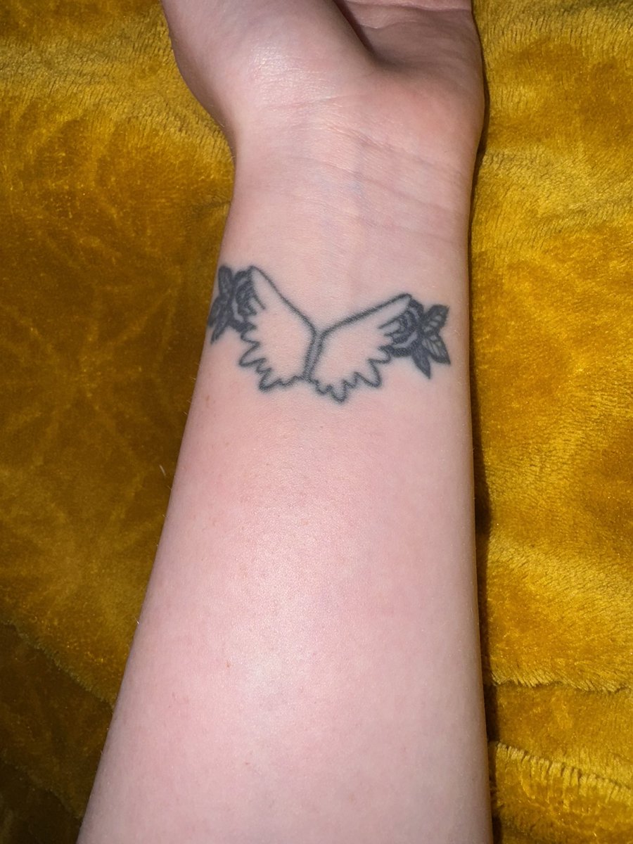 caitlin_TS's tweet photo. @ScriptLoveUK @thescript Love this 😍 These are mine 🥰 planning on getting more 👀 #TheScriptTattoo https://t.co/jjB3JWxESo