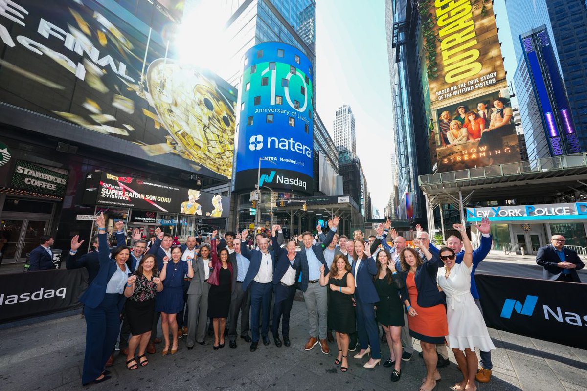 MattRVerse's tweet image. A decade of @NateraGenetics on #Nasdaq. Grateful to everyone who made it happen.
linkedin.com/posts/nasdaq_n…