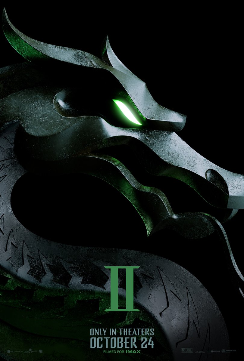 Mortal Kombat II. Trailer tomorrow.