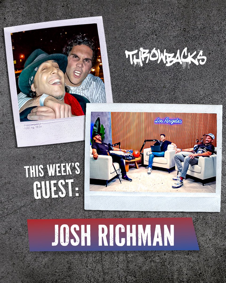 ThrowbacksShow's tweet image. Don’t miss out tomorrow! Josh Richman, the godfather of the LA club scene, stops by.
