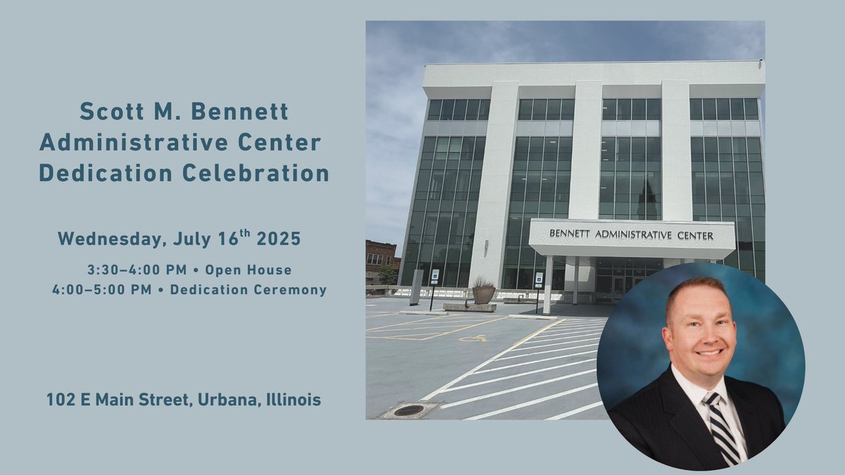 Scott Bennett was a friend, devoted public servant and a truly thoughtful leader. 

Though I'm in D.C. and can't be there, my heart is with Stacy, Sam, and Emma Bennett, along with the many friends and the community who gathered to honor Scott’s memory through this meaningful