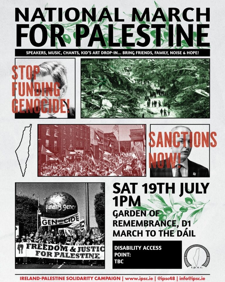 GaelsAgainstGen's tweet image. If you're heading to #CrokePark this weekend for the #AllIrelandHurlingFinal and you're about on the Saturday, come along to the @ipsc48 national march and join the #GaelsAgainstGenocide contingent.
#StopTheGenocide
#SaoirseDonPhalaistín