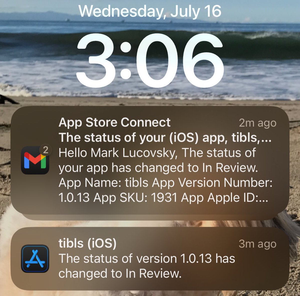 marklucovsky's tweet image. That was fast. From commit to “In Review” in less than 20 minutes.